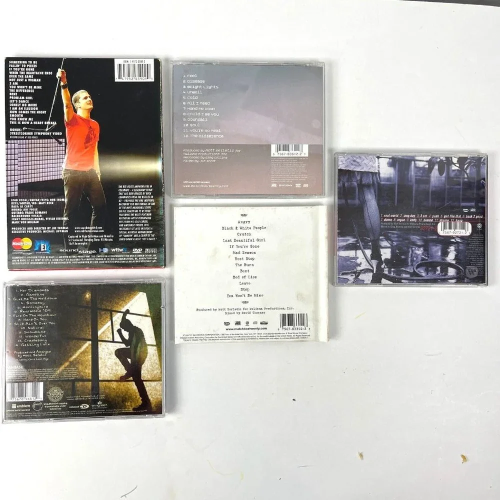 Matchbox 20 Twenty Rob Thomas 5 CD Live DVD Lot Yourself Mad Season Cradlesong - Picture 3 of 10